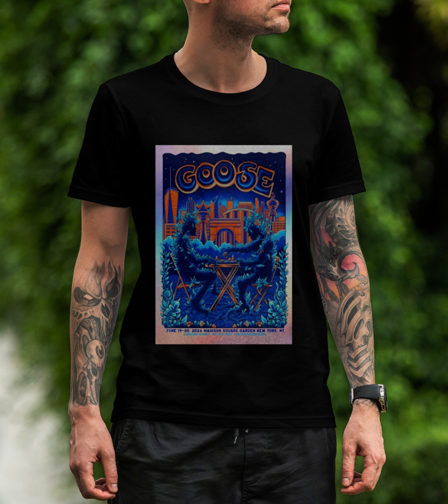 Goose Madison Square Garden New York June 19 20 2026 T-Shirt