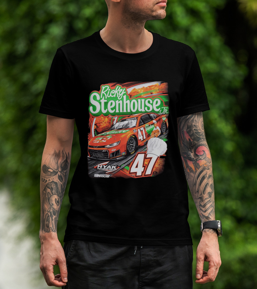 Ricky Stenhouse Jr. 47 Hyak Motorsports NASCAR Chef Boyardee T-Shirt