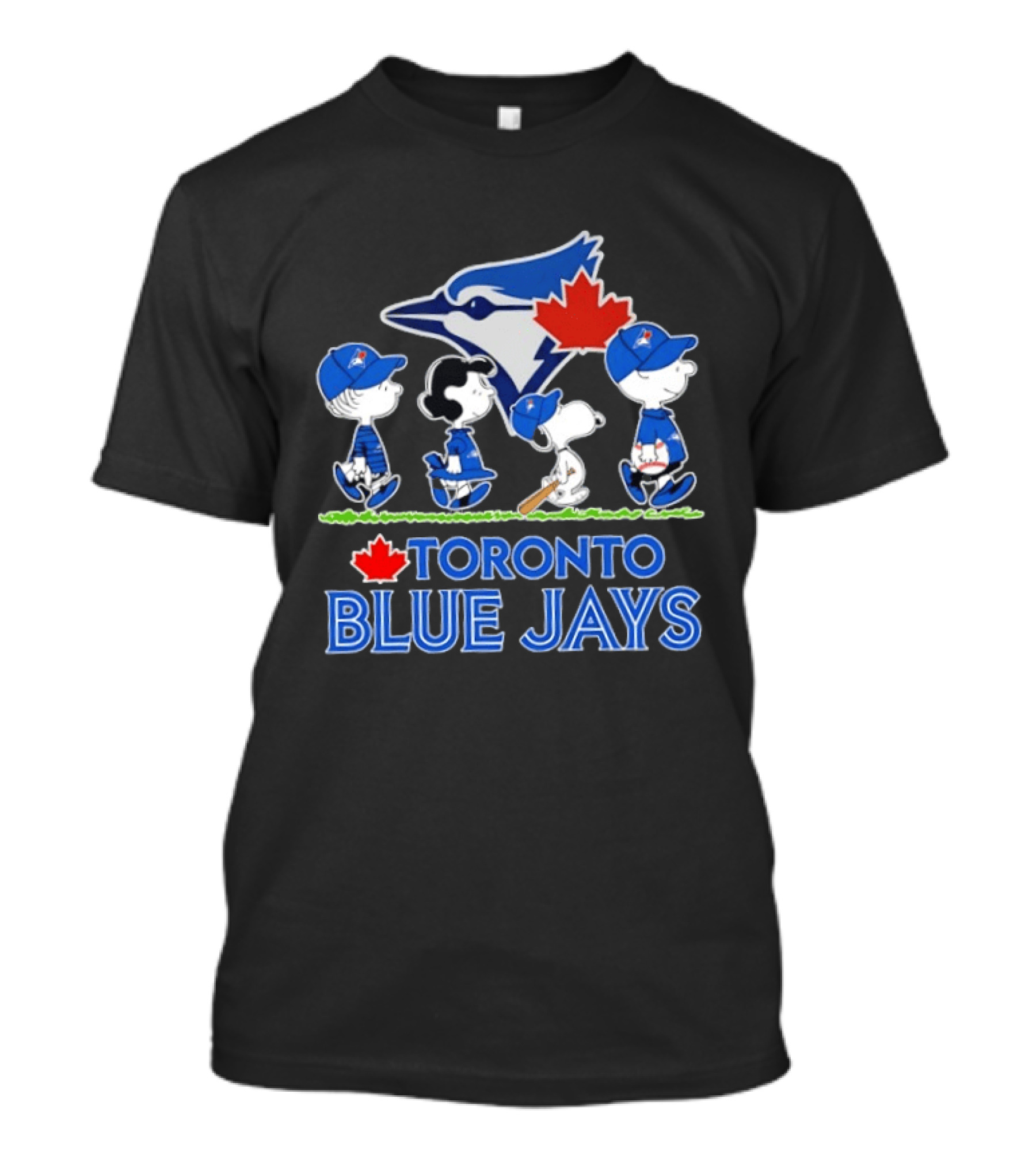 Toronto Blue Jays Snoopy Charlie Brown Lucy Linus Abbey Road 2026 T-Shirt