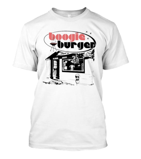 Boogie Burger Diner Fast Food Grill Retro Vintage Restaurant T-Shirt