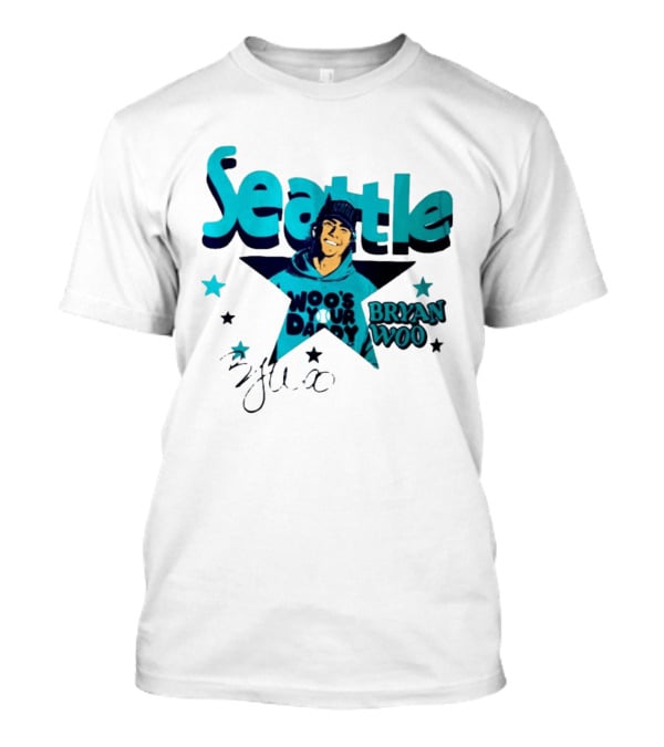 Seattle Mariners Bryan Woo Woo's Your Daddy T-Shirt