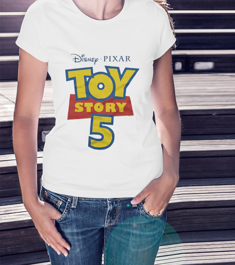 Disney Pixar Toy Story 5 Animated Adventure Movie T-Shirt