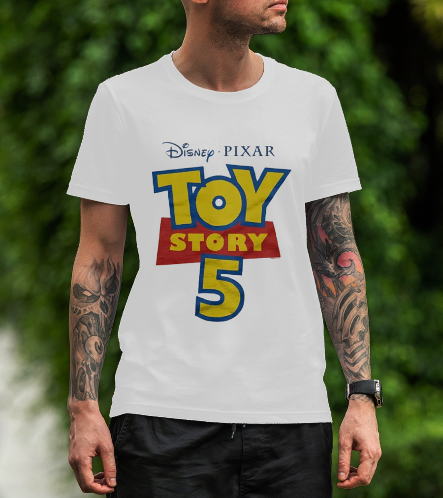 Disney Pixar Toy Story 5 Animated Adventure Movie T-Shirt