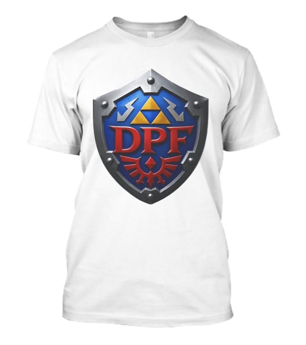 DPF Crest Shield Hylian Gamer Zelda TriForce T-Shirt