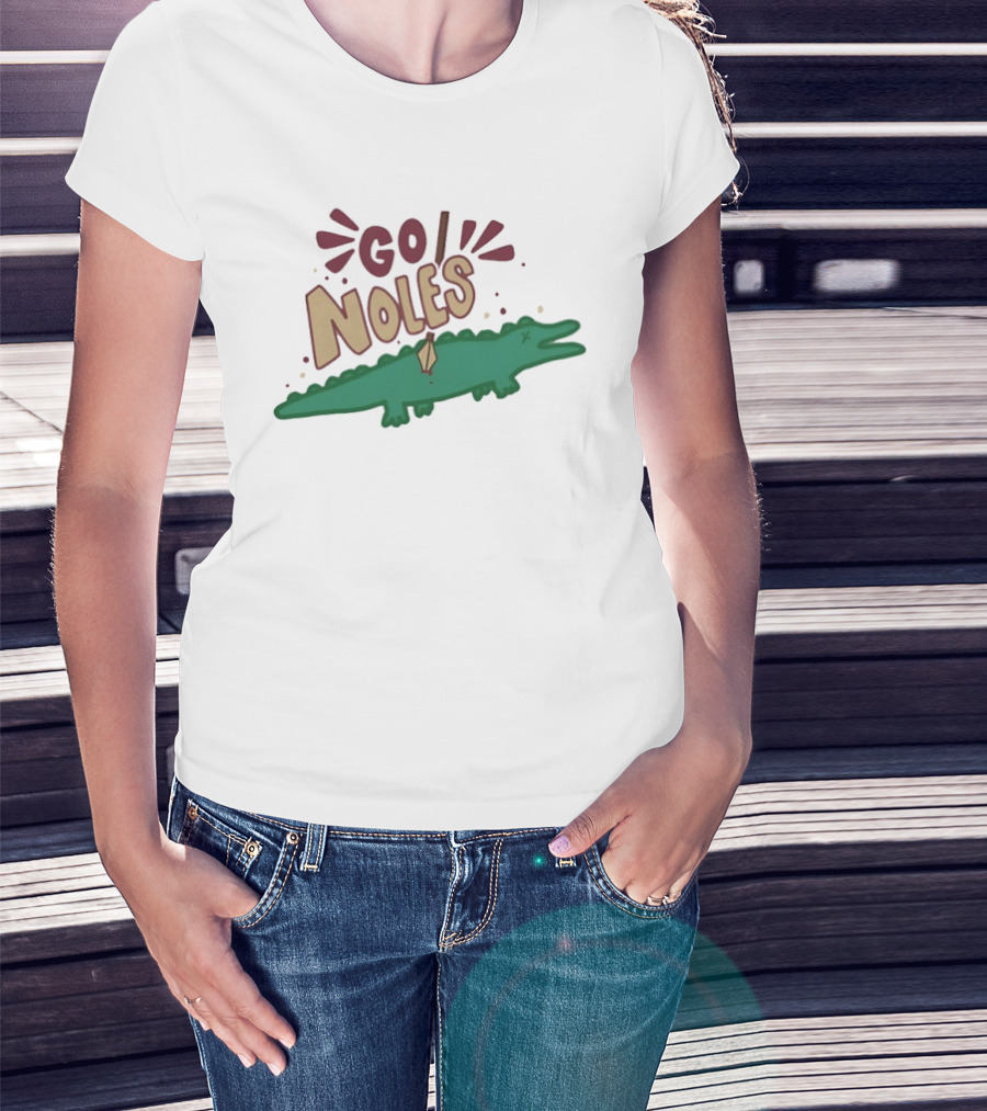 Go Noles Florida State Seminoles Spear Through Gator Rivalry T-Shirt