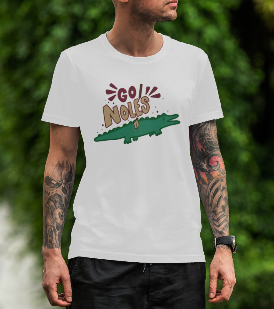 Go Noles Florida State Seminoles Spear Through Gator Rivalry T-Shirt
