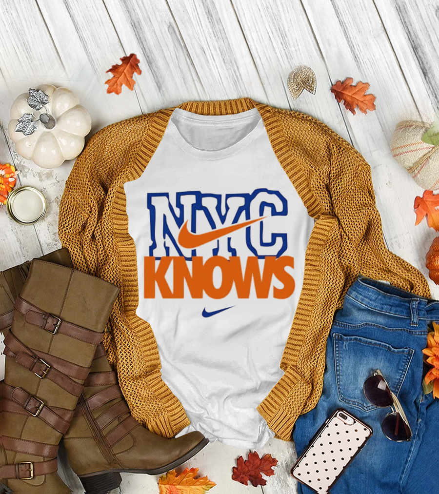 NYC Knows New York Knicks Nike T-Shirt