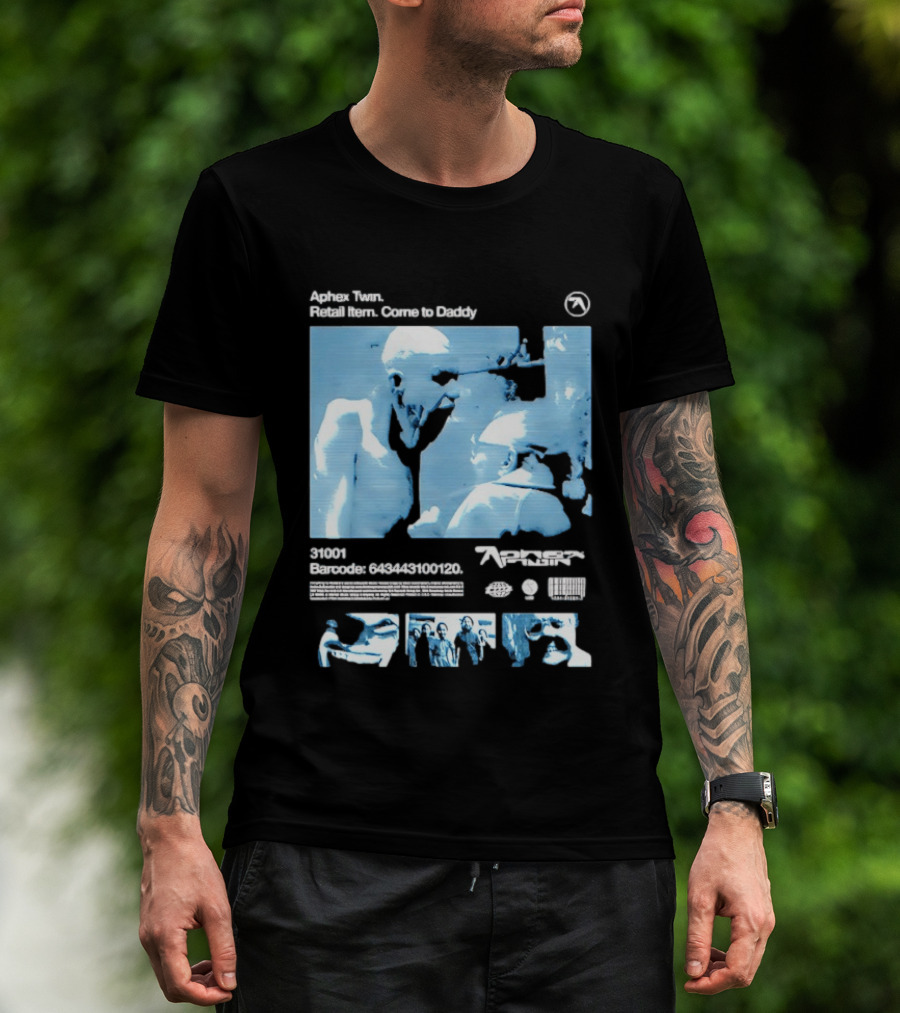 Aphex Twin Richard D James Come To Daddy 31001 Barcode 636461308120 T-Shirt