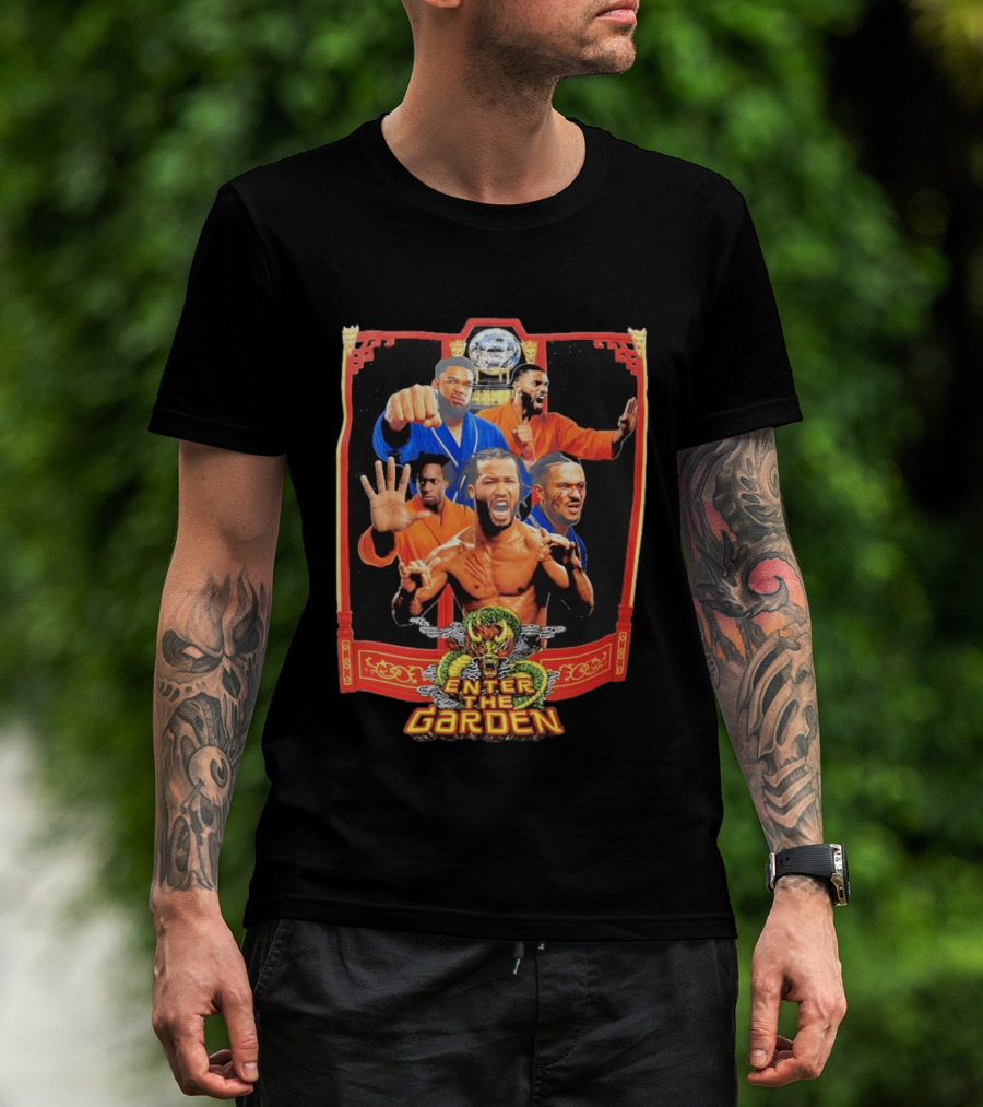 Jalen Brunson Karl Anthony Towns Mikal Bridges Josh Hart Enter The Garden Knicks Basketball T-Shirt