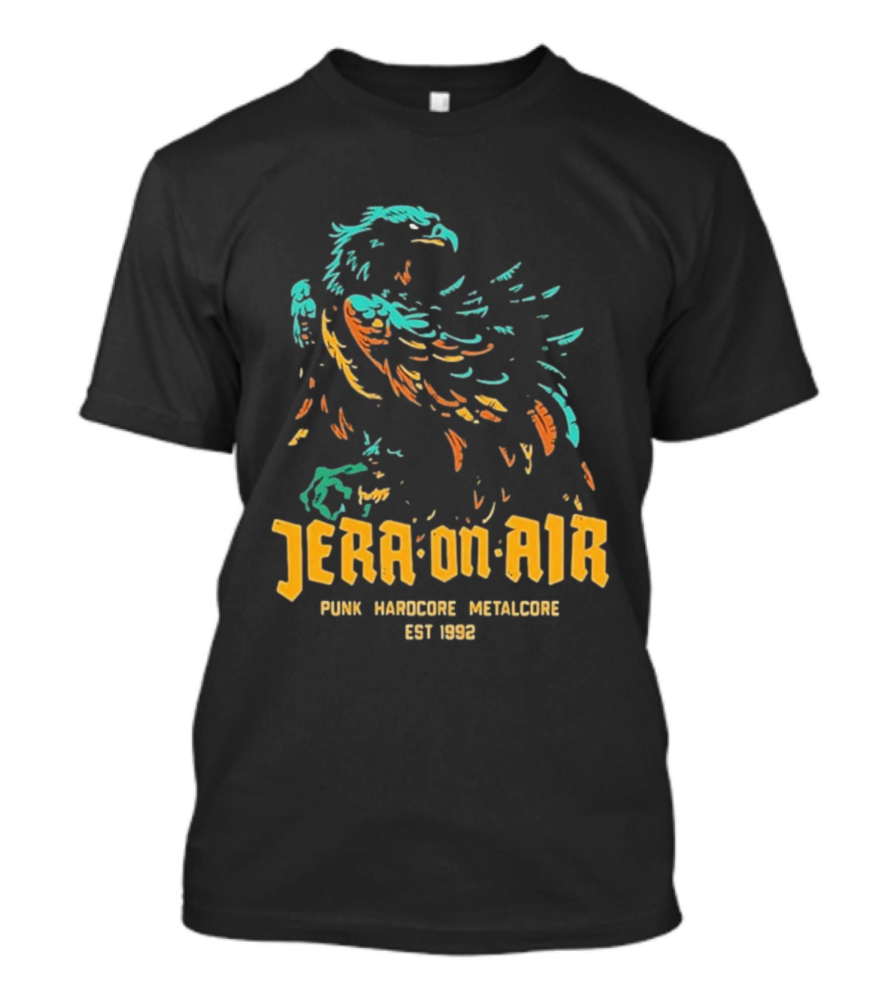 Jera On Air Punk Hardcore Metalcore Eagle Est 1992 T-Shirt