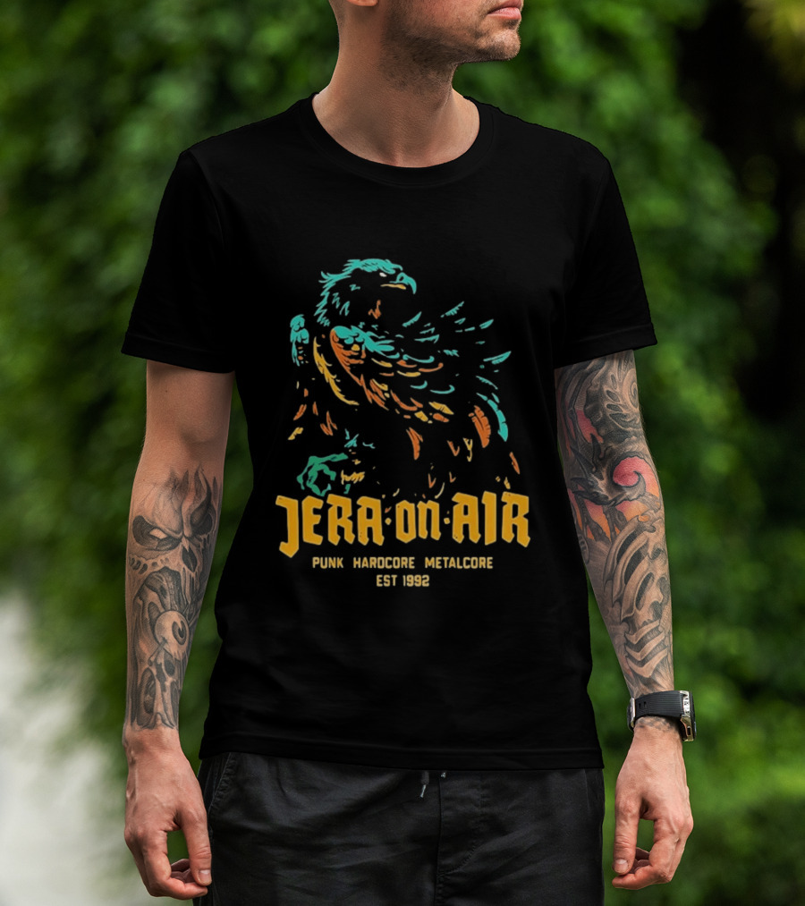 Jera On Air Punk Hardcore Metalcore Eagle Est 1992 T-Shirt