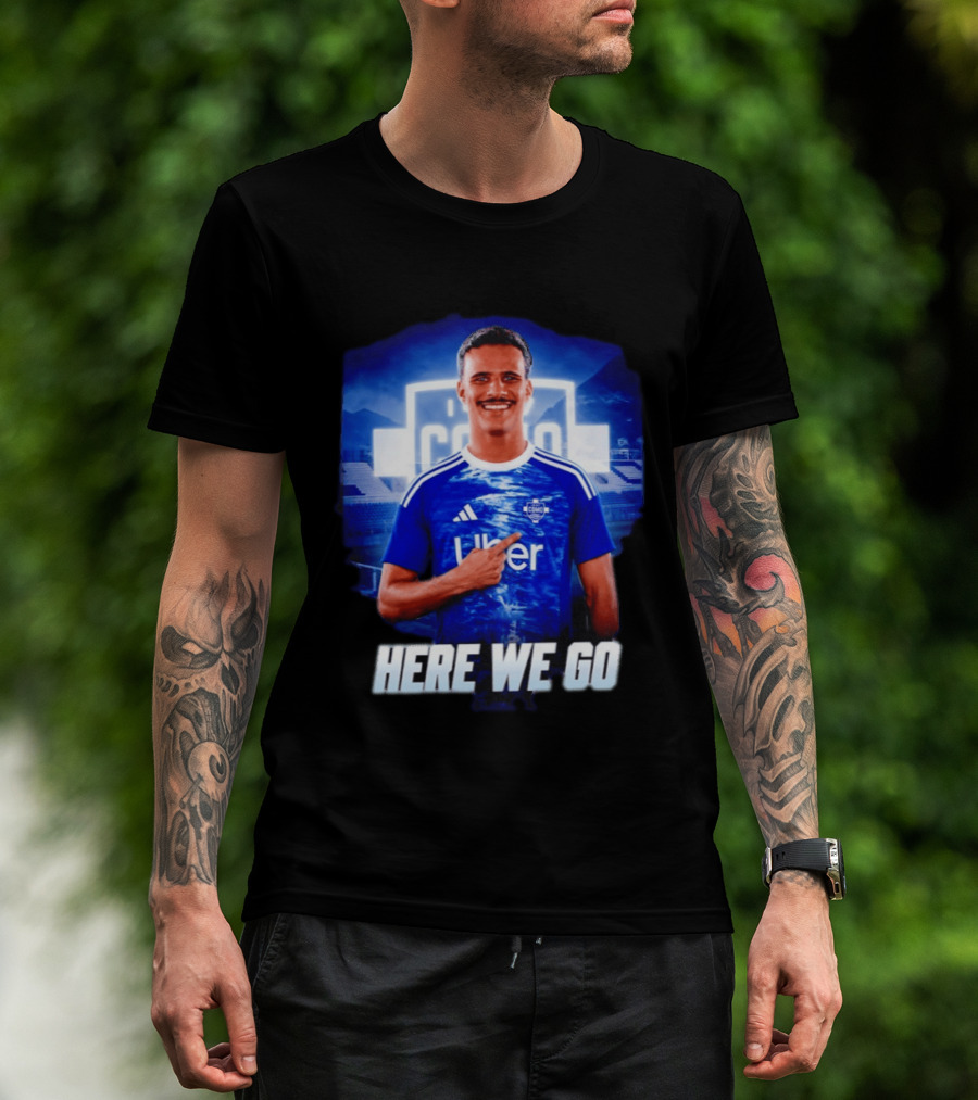 Here We Go Kaiki Bruno Uber Como Soccer T-Shirt