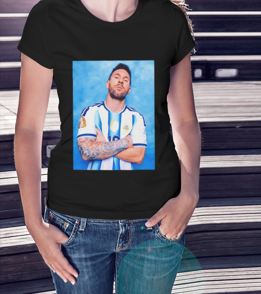 Lionel Messi Argentina National Football Team T-Shirt