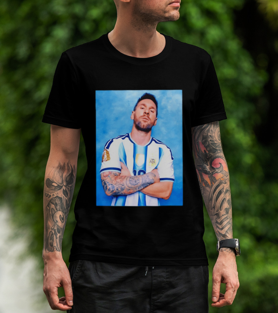 Lionel Messi Argentina National Football Team T-Shirt