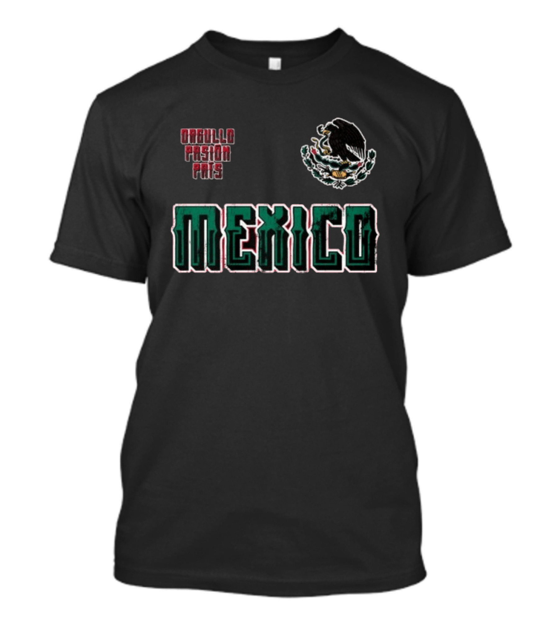 Orgullo Pasión Pats Viva México Eagle T-Shirt