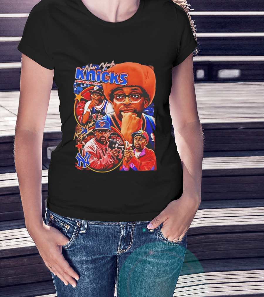 New York Knicks Spike Lee Joint New York Forever Basketball T-Shirt