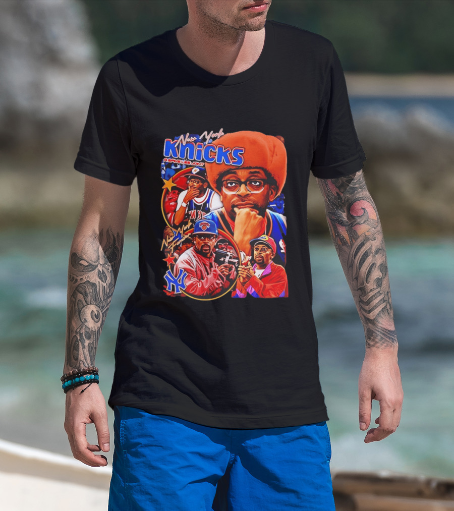 New York Knicks Spike Lee Joint New York Forever Basketball T-Shirt