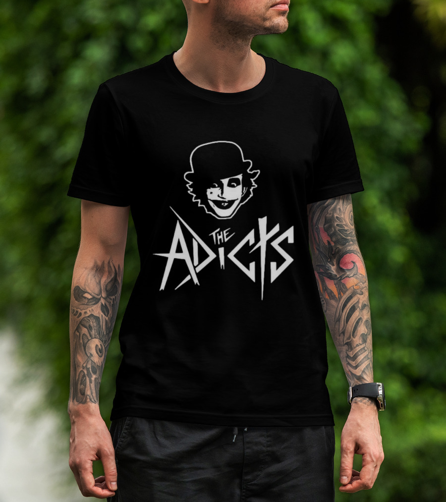 The Adicts Face With Bowler Hat T-Shirt