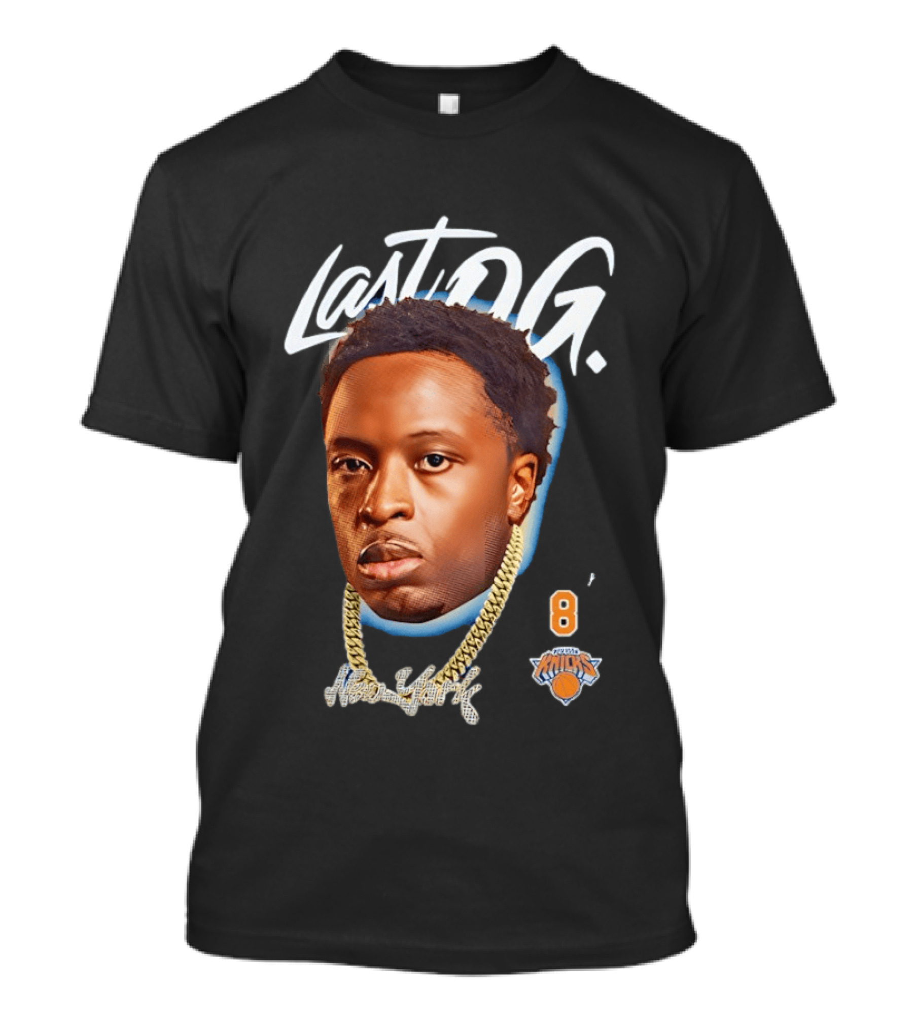 Lost OG Anunoby New York Knicks Basketball 8 T-Shirt