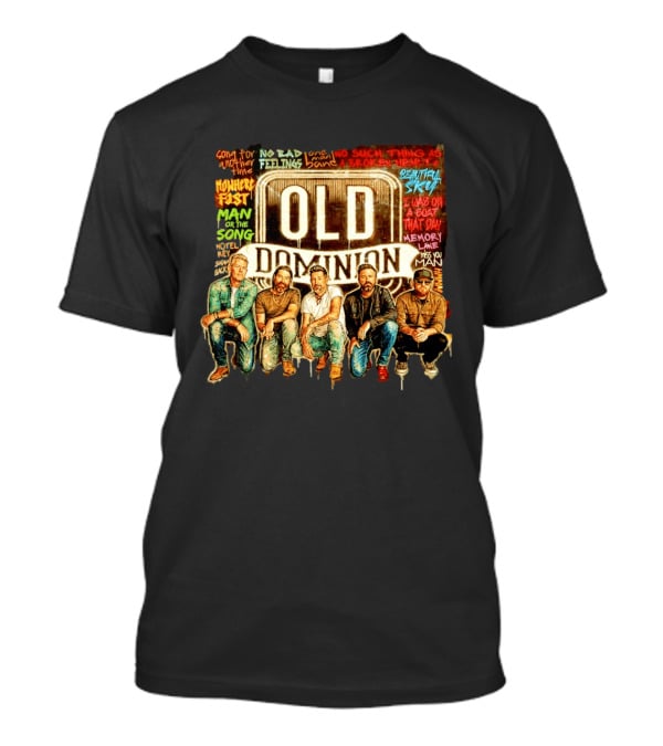 Old Dominion No Bad Feelings Song For Another Time Beautiful Sky Country Music T-Shirt