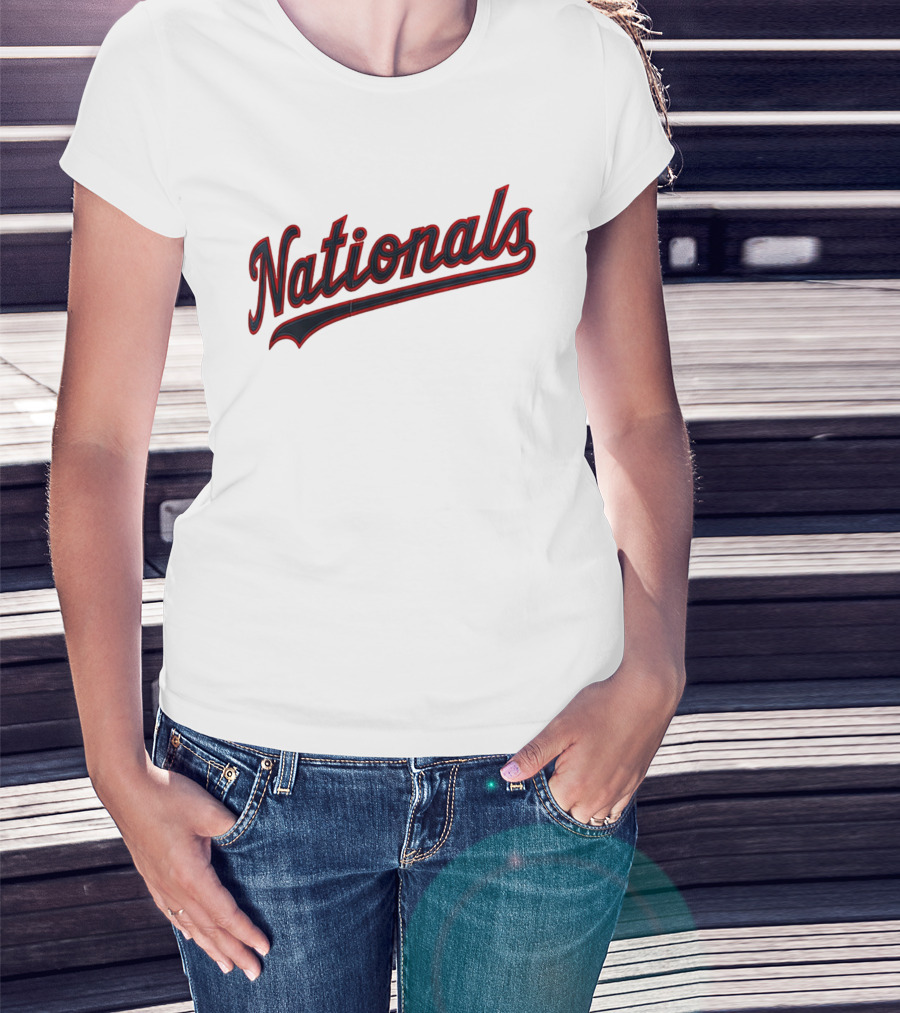 Nationals USA 250 Star And Stripe 2026 T-Shirt