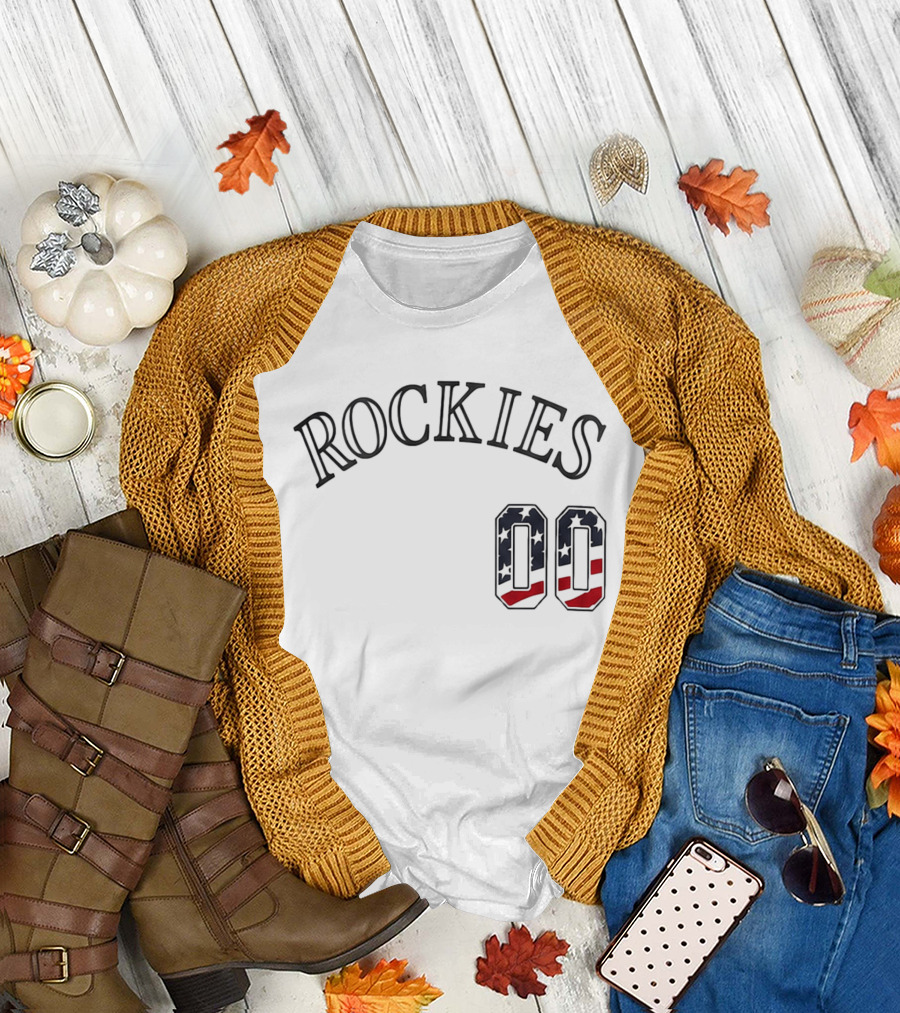 Rockies 2026 USA 250 Star and Stripe 00 T-Shirt