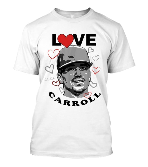 Love Corbin Carroll Heart Baseball Arizona Diamondbacks T-Shirt