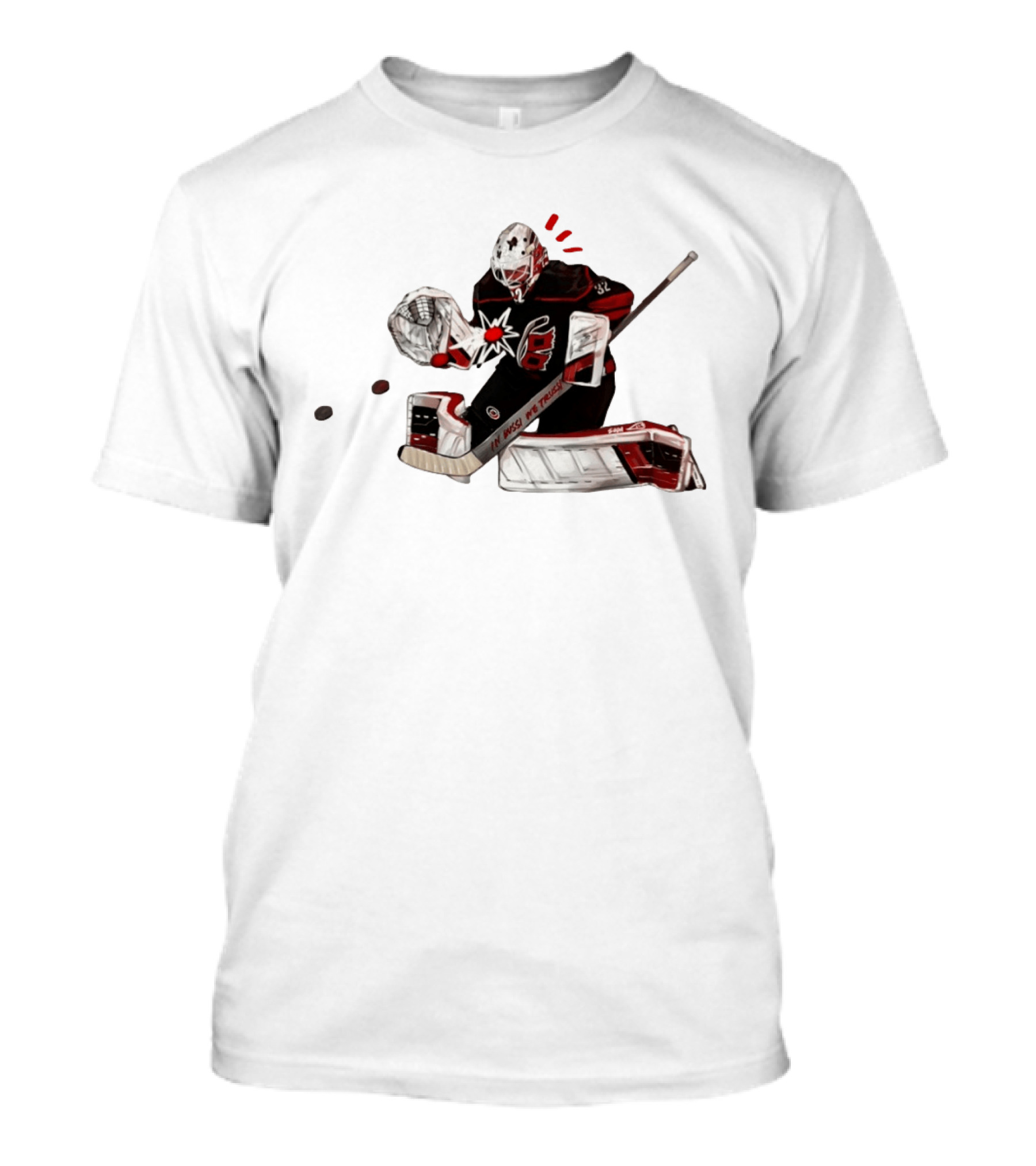 Brandon Bussi Carolina Hurricanes NHL In Bussi We Trussi 2026 Hockey T-Shirt