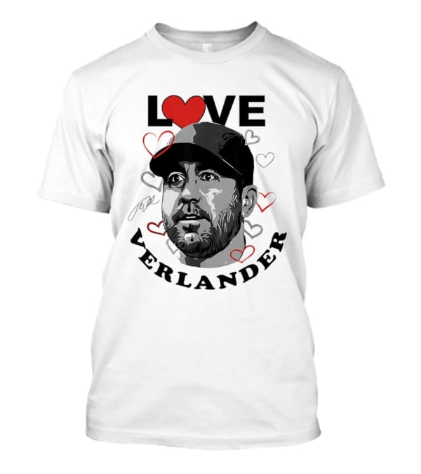 Love Heart Verlander T-Shirt