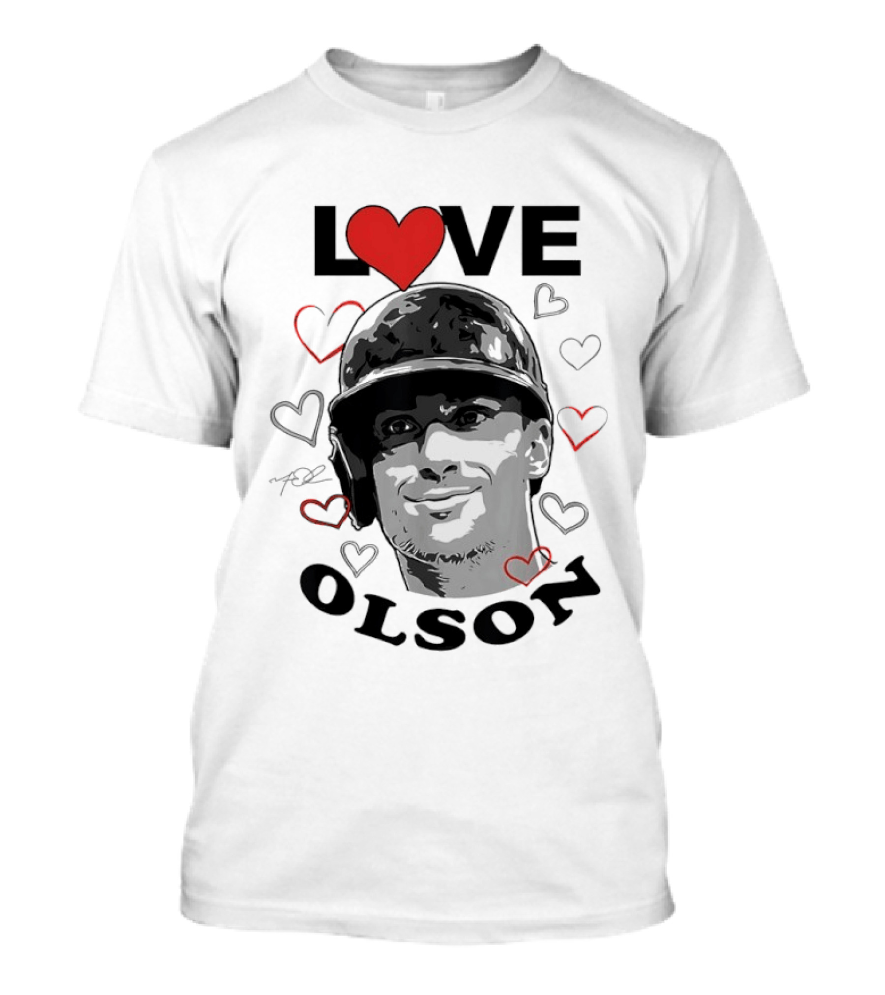 Love Olson Heart T-Shirt