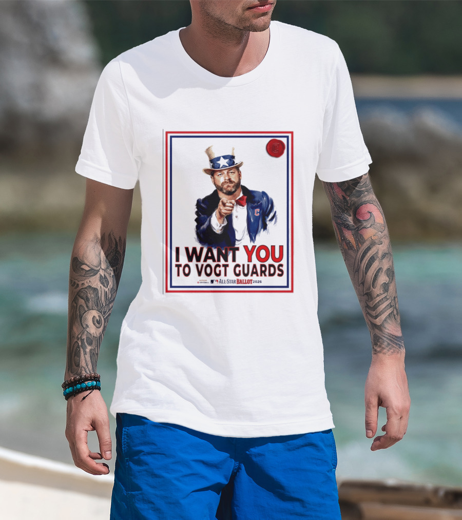 I Want You To Vogt Guards All Star Ballot 2026 T-Shirt