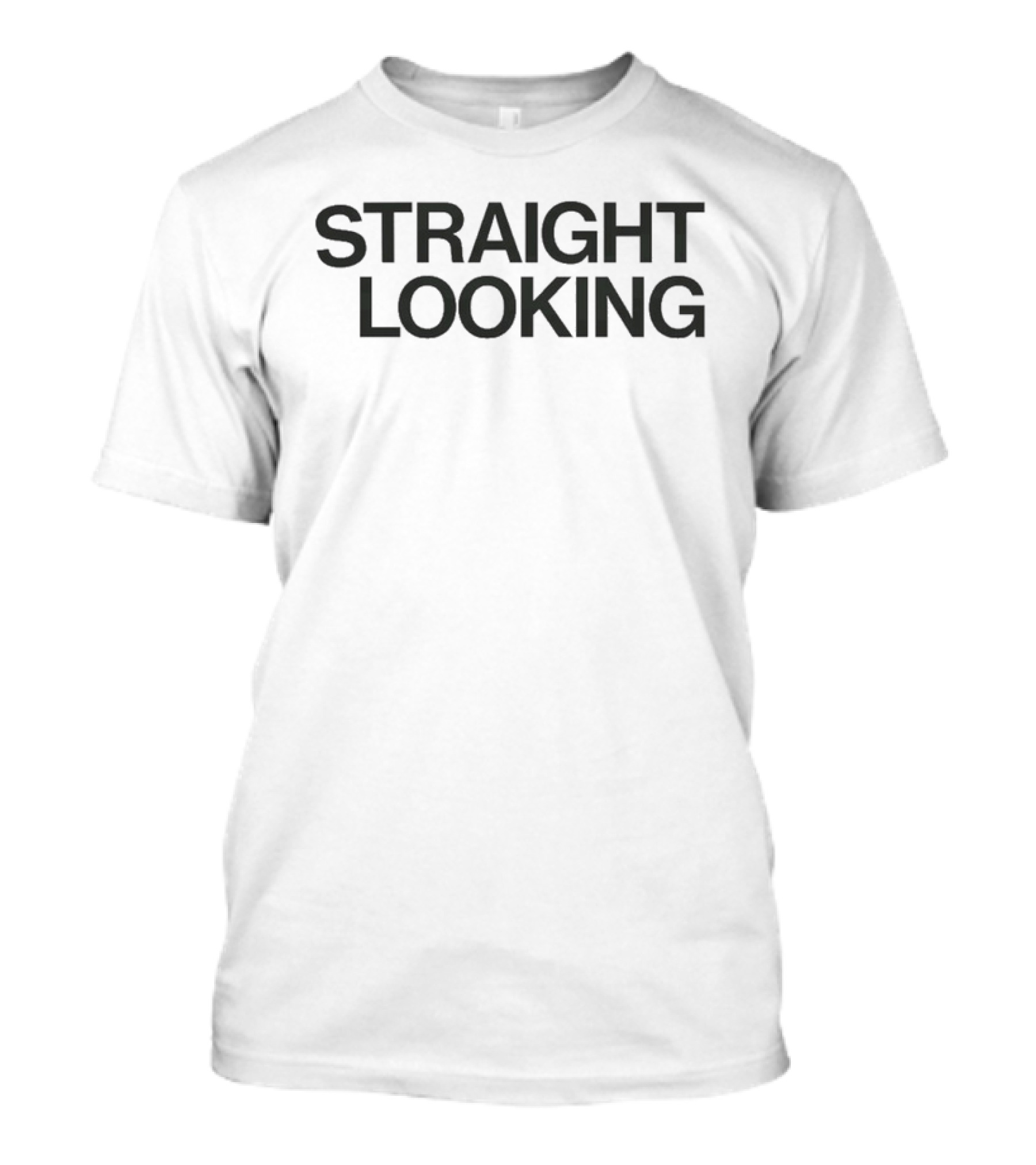 Super Yaki Straight Looking Text Minimalist T-Shirt