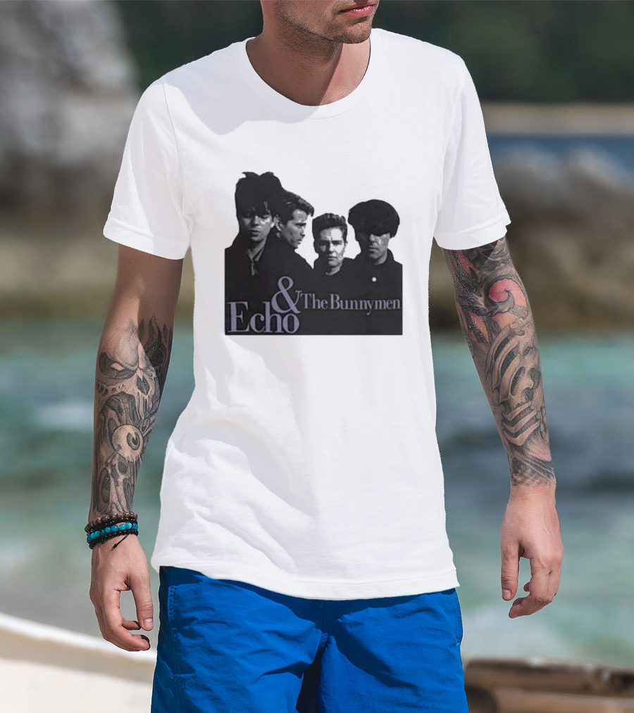 Echo And The Bunnymen Band Music Iconic Group T-Shirt