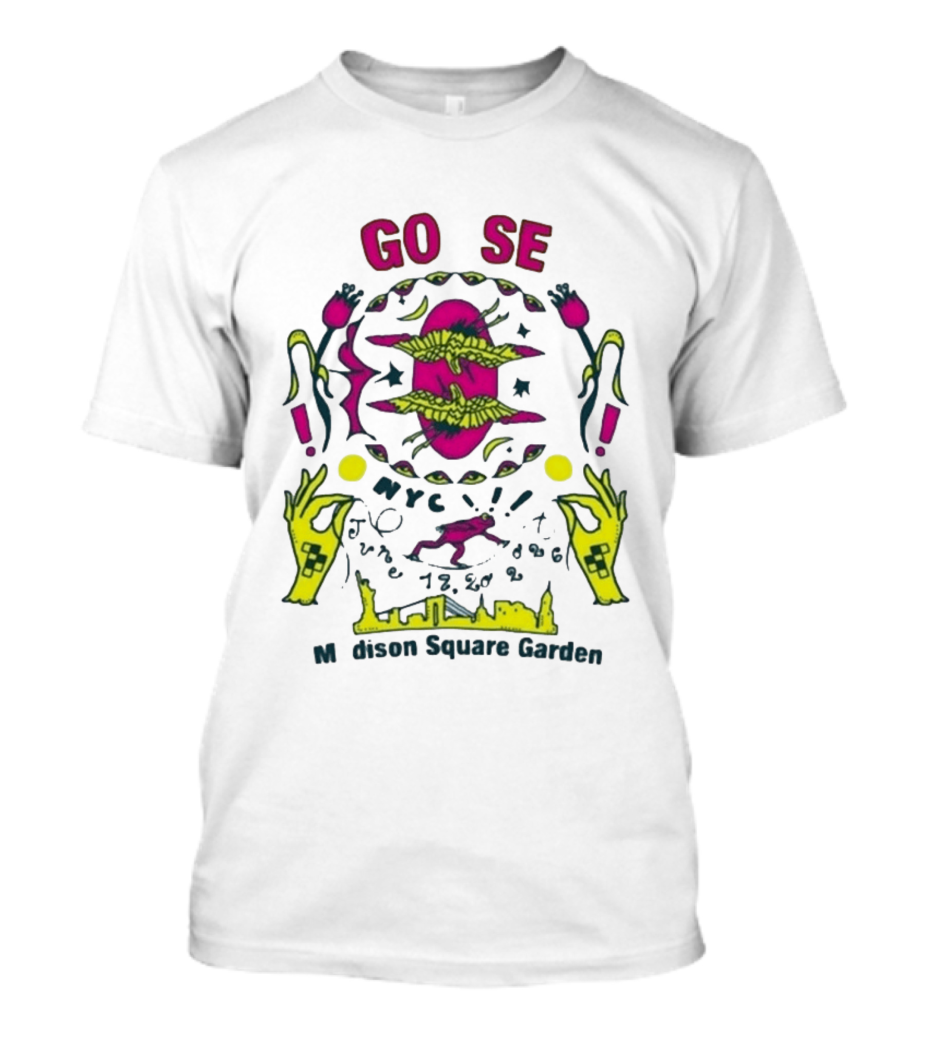 Goose 2026 NYC Madison Square Garden Tour T-Shirt