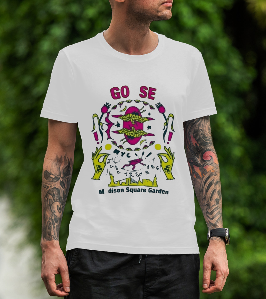 Goose 2026 NYC Madison Square Garden Tour T-Shirt