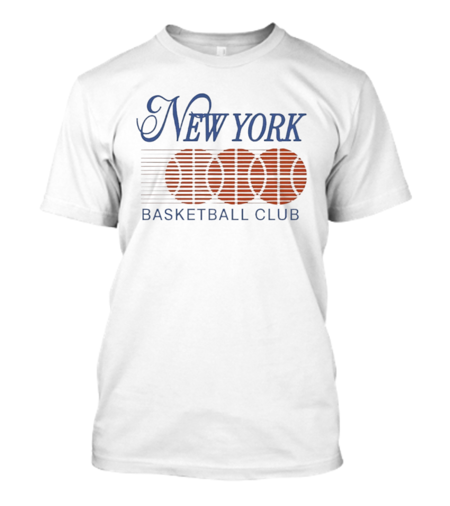 New York Basketball Club Vintage Retro Hoops T-Shirt