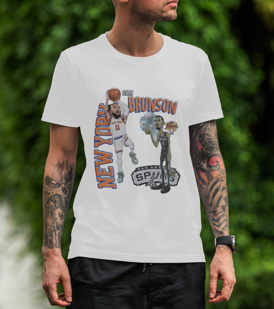 New York Even Brunson NBA Finals San Antonio Spurs T-Shirt