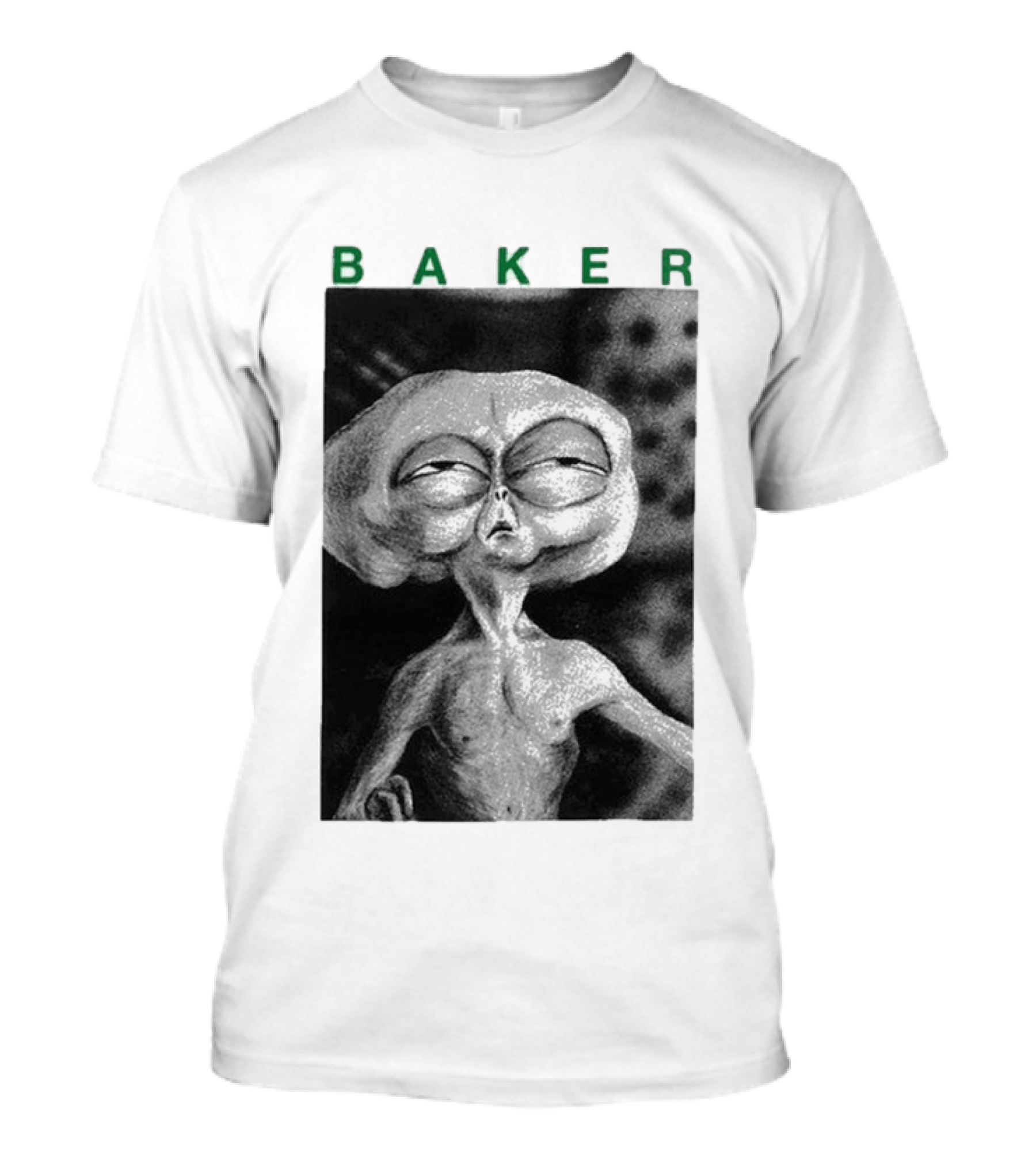 Note Baker Alien Block Busters Extraterrestrial T-Shirt