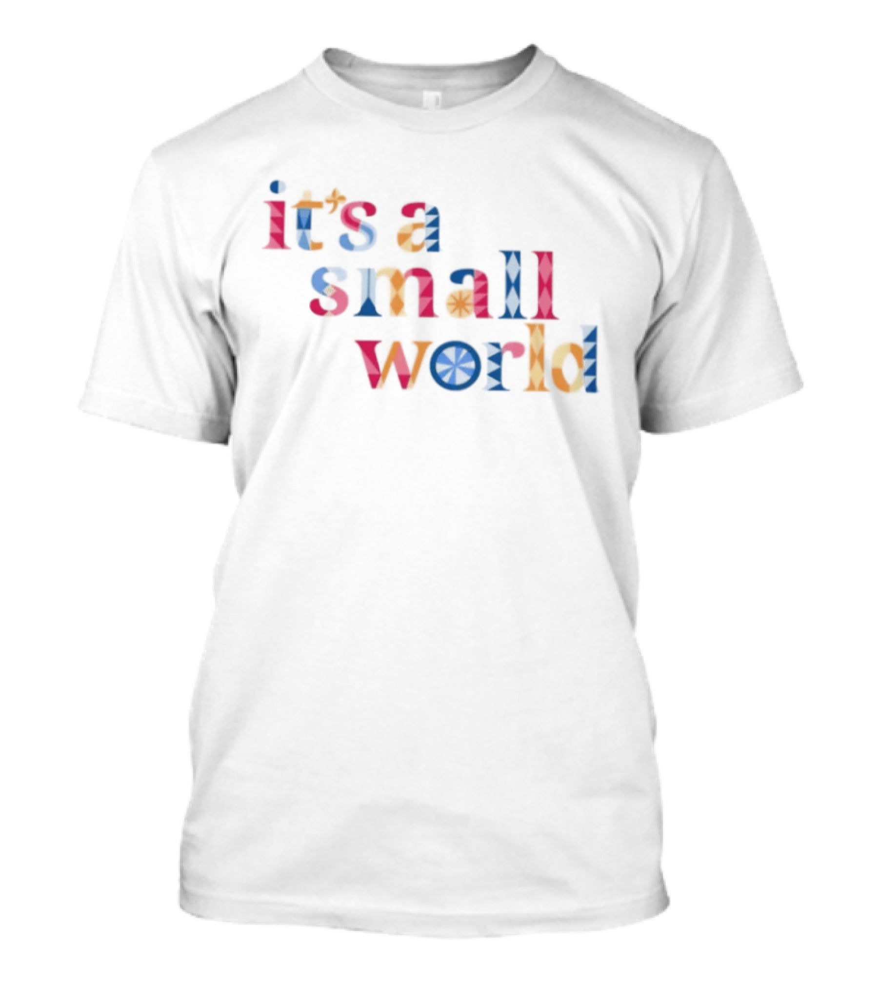 It's A Small World Multicolored T-Shirt
