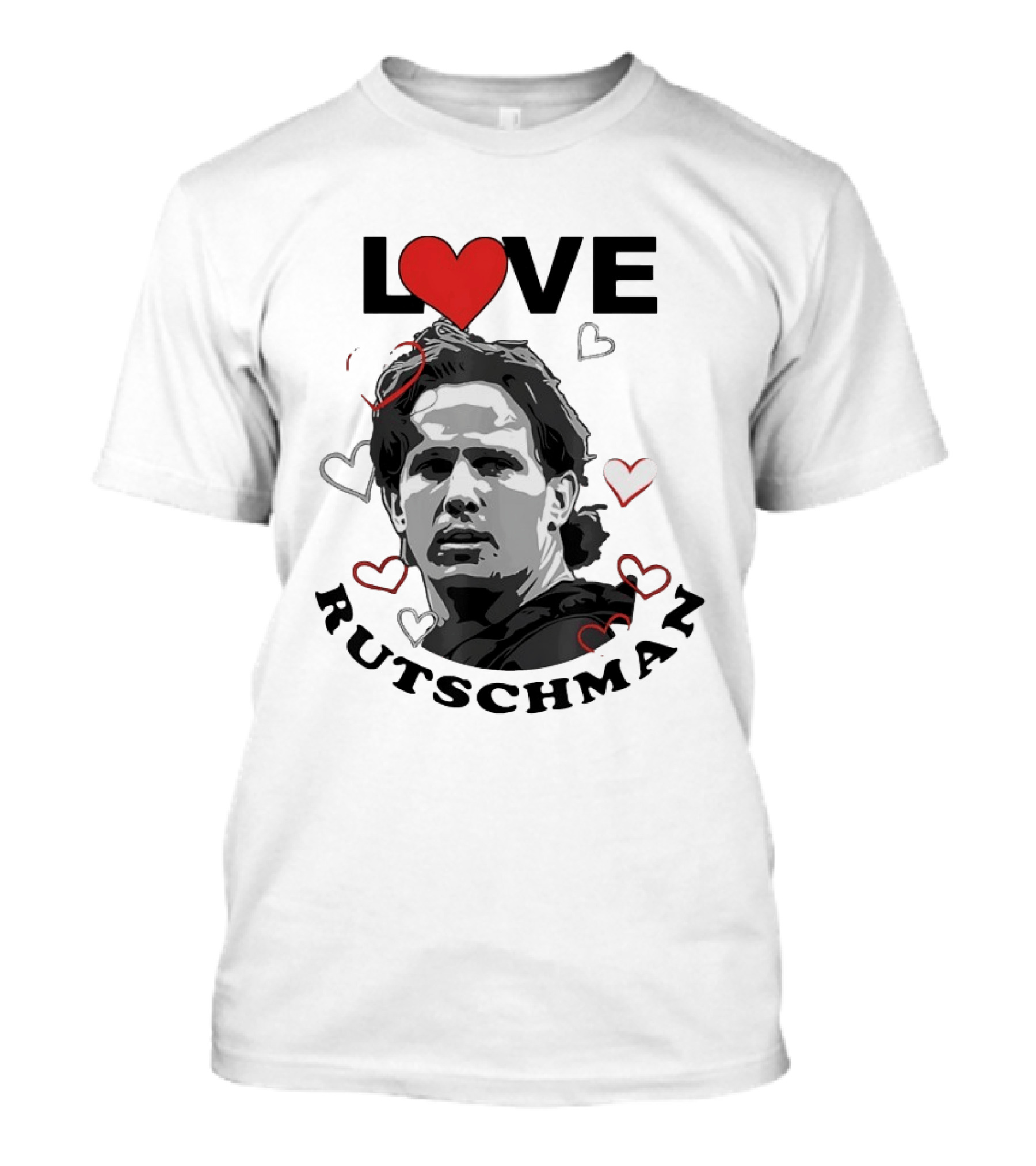 Love Adley Rutschman Baltimore Orioles Baseball Heart T-Shirt