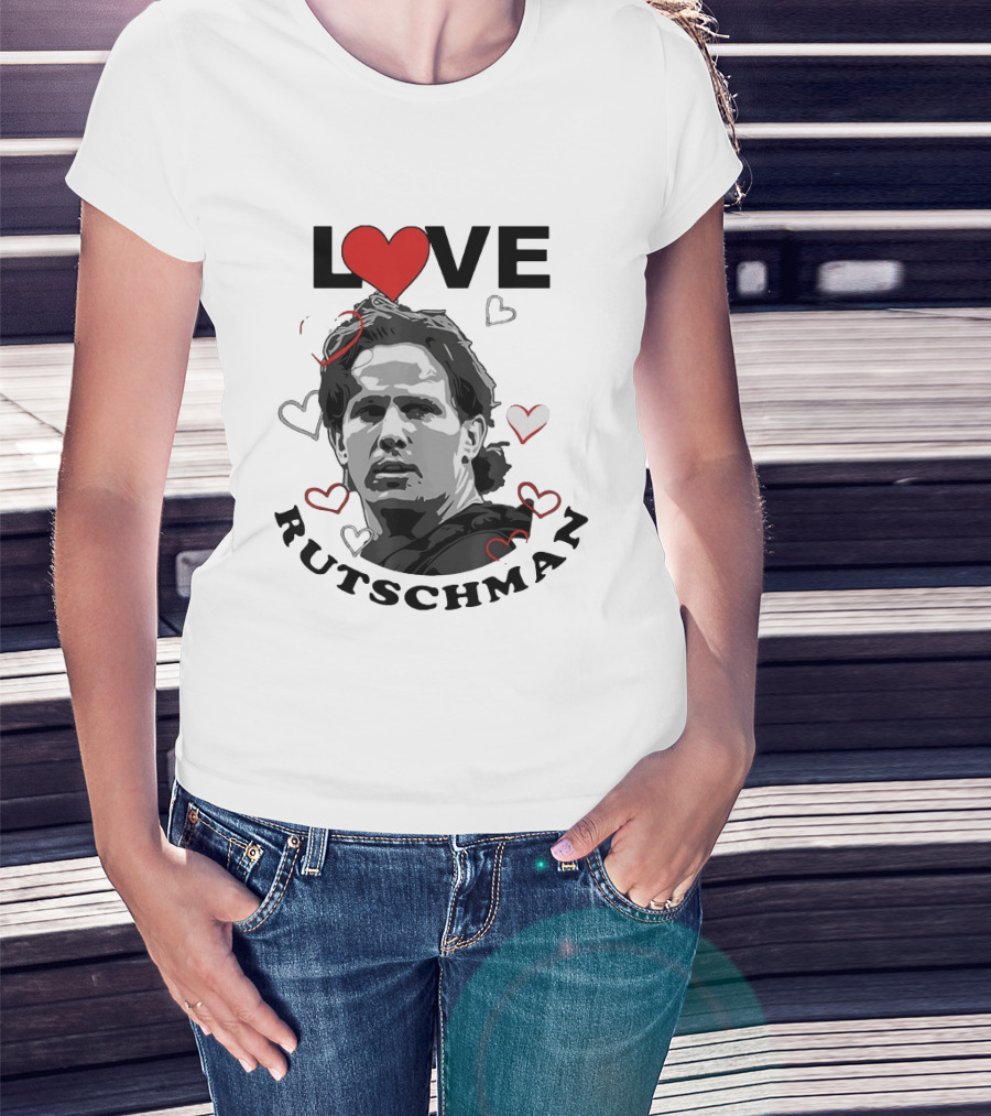 Love Adley Rutschman Baltimore Orioles Baseball Heart T-Shirt