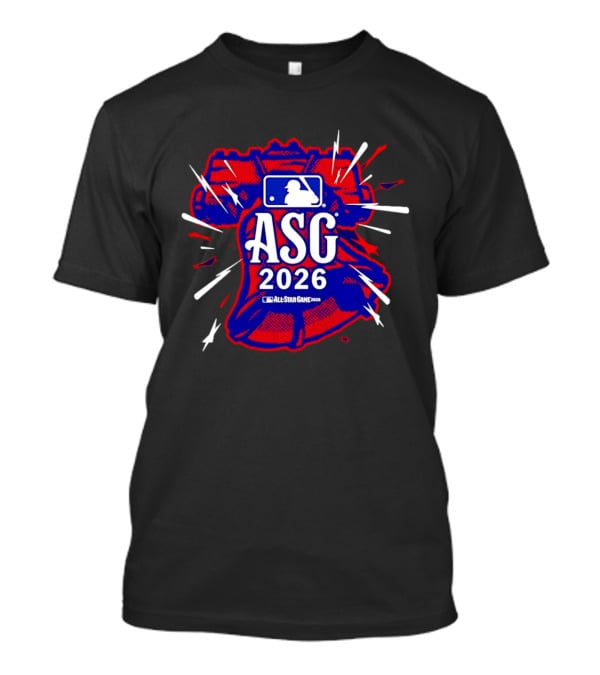 2026 MLB All Star Game ASG Loud Liberty Bell Explosion T-Shirt