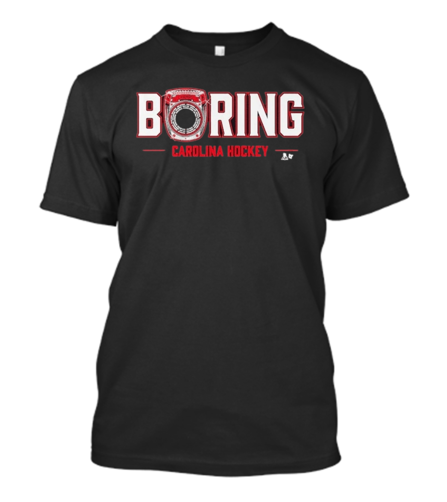 Boring Champs 2026 Carolina Hockey T-Shirt