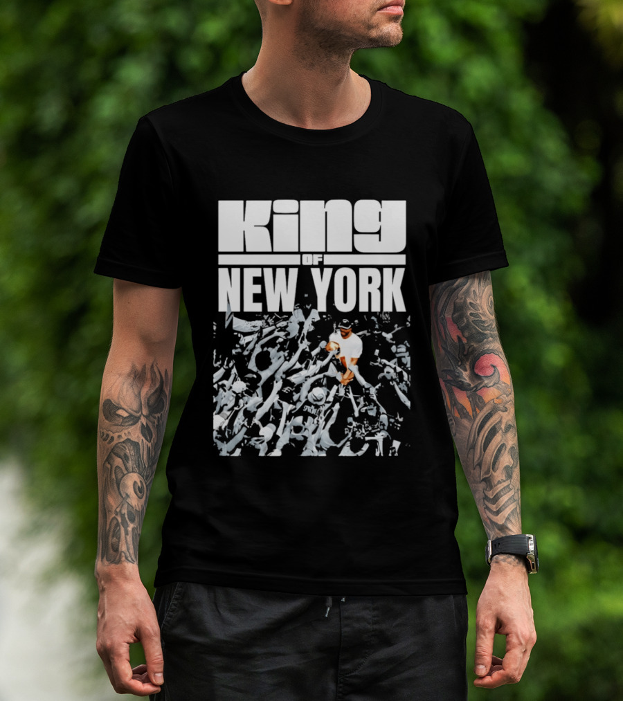 King Of New York Knicks Basketball Jalen Brunson T-Shirt
