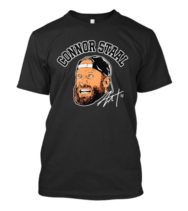 Connor Staal Big Face Cap Beard Signature T-Shirt