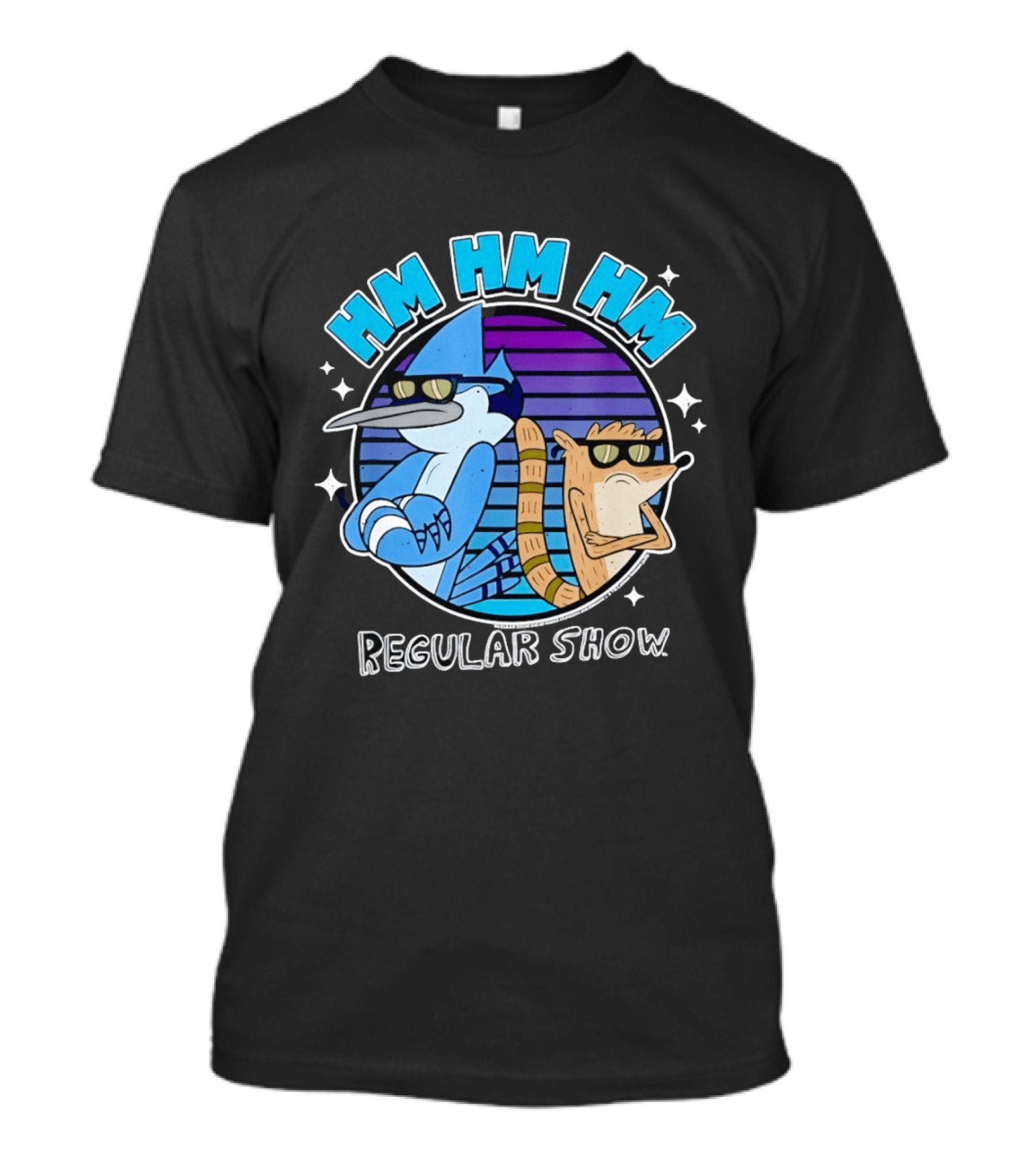 HM HM HM Mordecai And Rigby Regular Show Cartoon T-Shirt