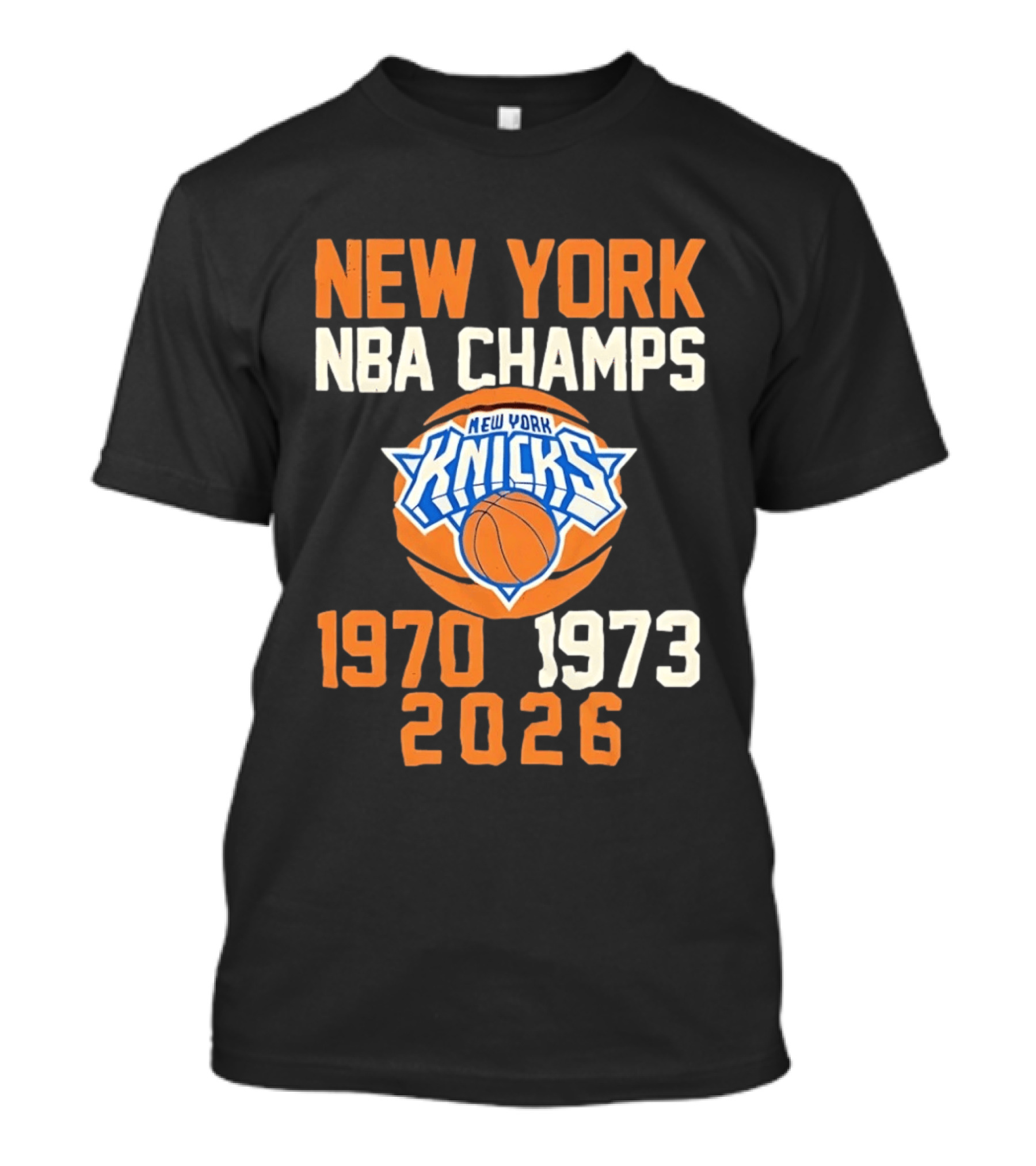 New York Knicks NBA Champs 1970 1973 2026 T-Shirt