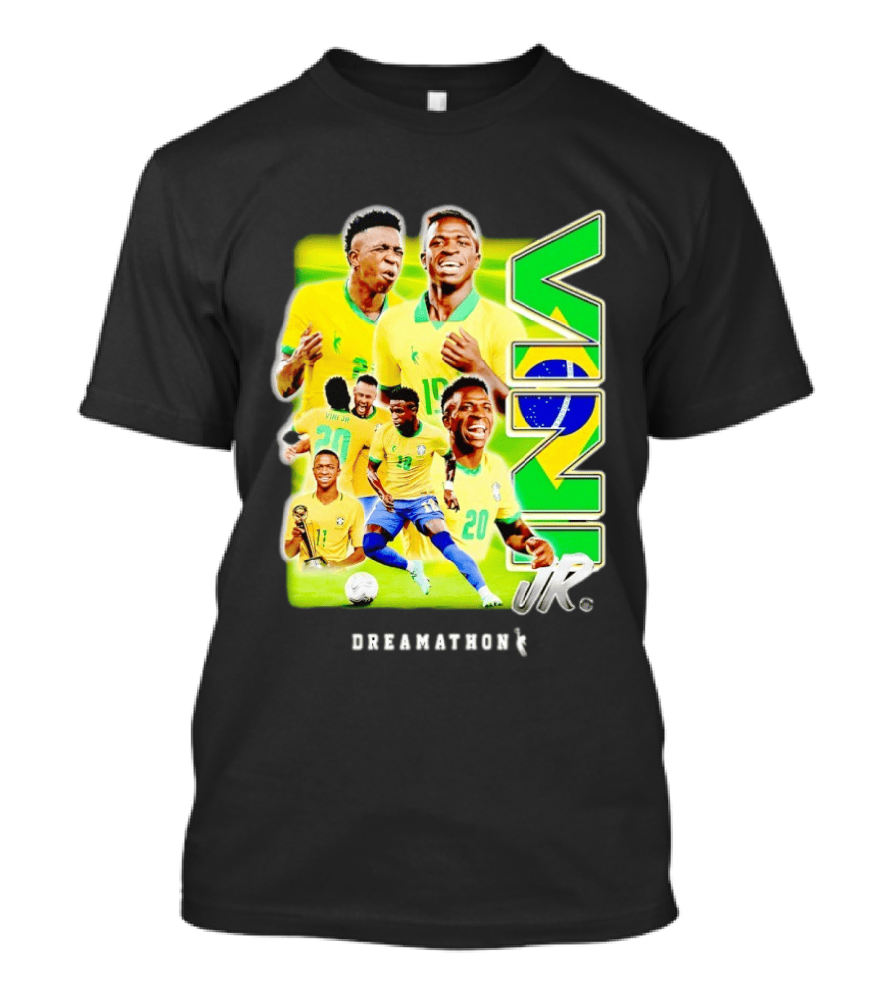 Vini Jr Brazil Dreamathon Soccer Moments T-Shirt
