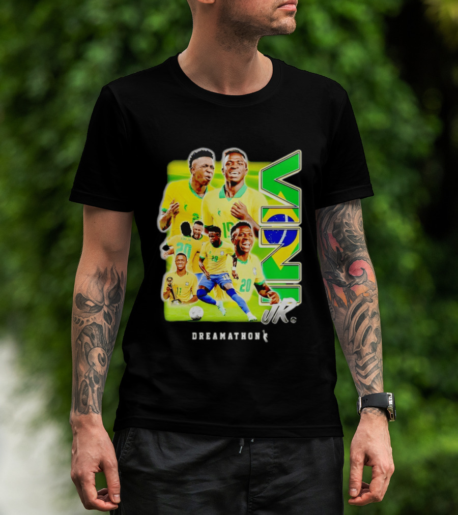 Vini Jr Brazil Dreamathon Soccer Moments T-Shirt