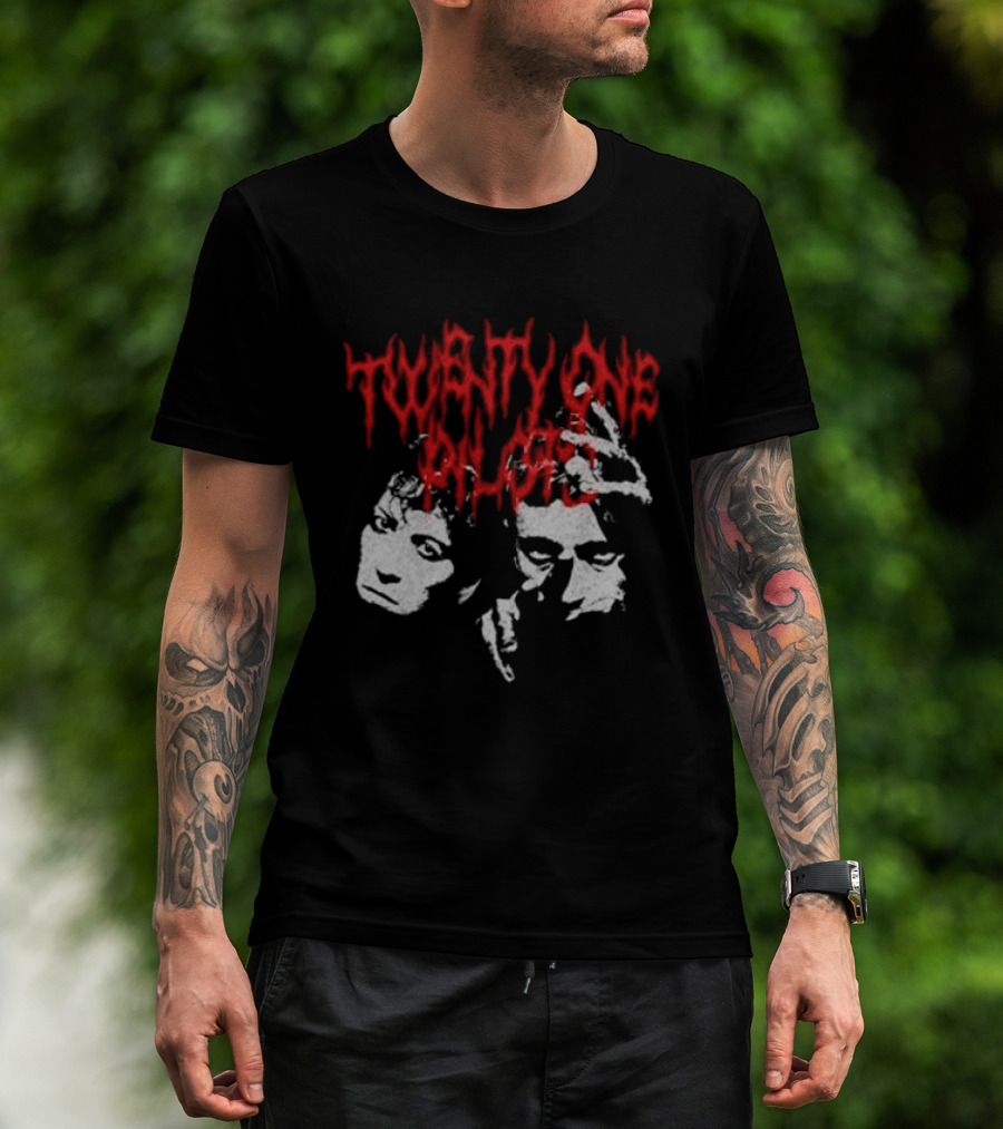Rawfear Moves Me Twenty One Pilots Distorted Faces T-Shirt
